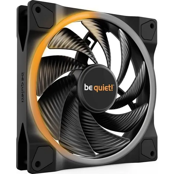 be quiet! Light Wings 140 mm PWM High-Speed ARGB, sort