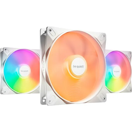 be quiet! Light Wings LX 140mm PWM (3pak)  Hvid