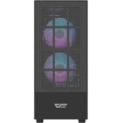 Darkflash A290 Miditower kabinet med 3 blsere (sort)