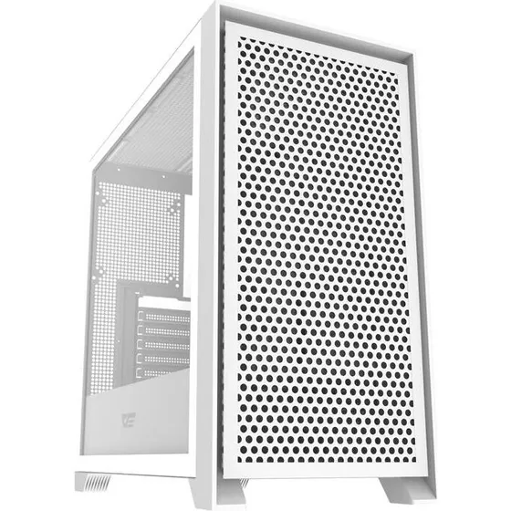 Darkflash DRX90 Midi-Tower ATX kabinet  hvid (magnetisk front)