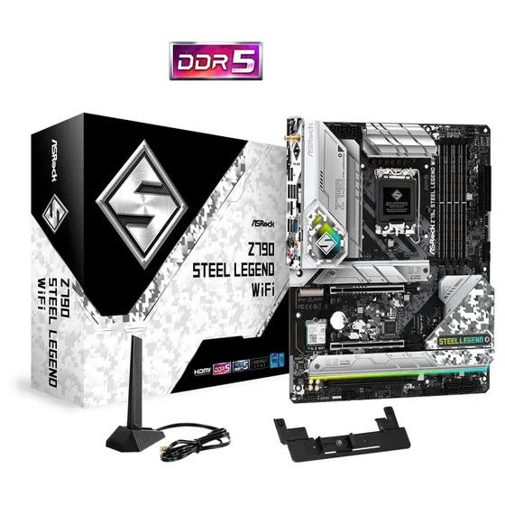 ASRock Z790 Steel Legend WiFi  DDR5 ATX (LGA1700)