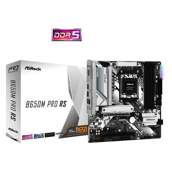 ASRock B650M PRO RS mATX (AM5, DDR5)