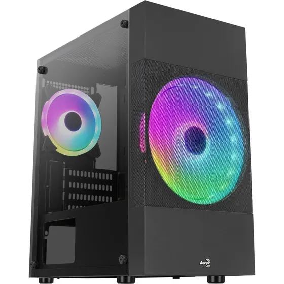AeroCool Atomic Lite Micro-ATX Mini Tower  Sort