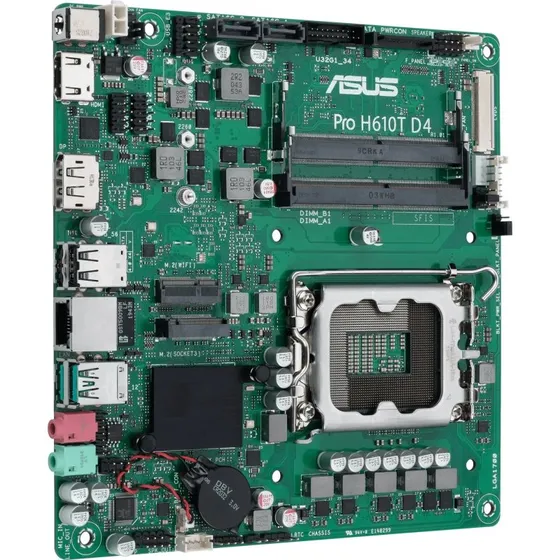 ASUS PRO H610T D4-CSM Thin Mini-ITX (LGA1700, DDR4)