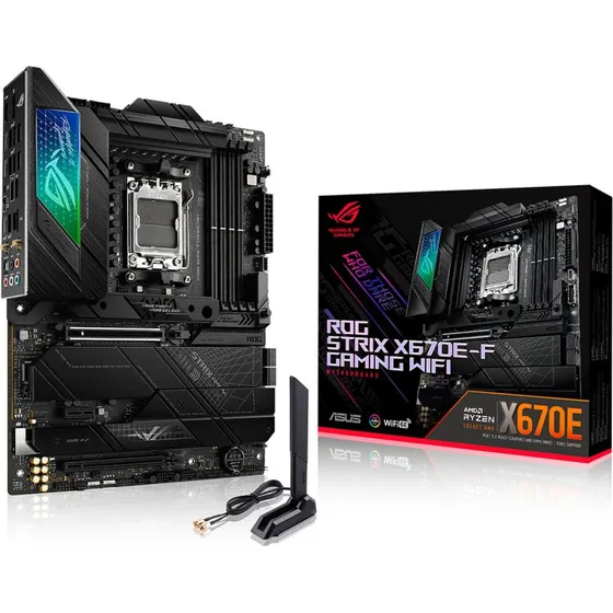 Asus ROG Strix X670E-F Gaming WiFi  AMD X670, DDR5, ATX