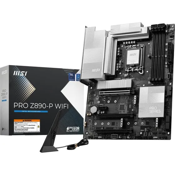 MSI PRO Z890-P WIFI Bundkort LGA1851 Z890 DDR5 ATX
