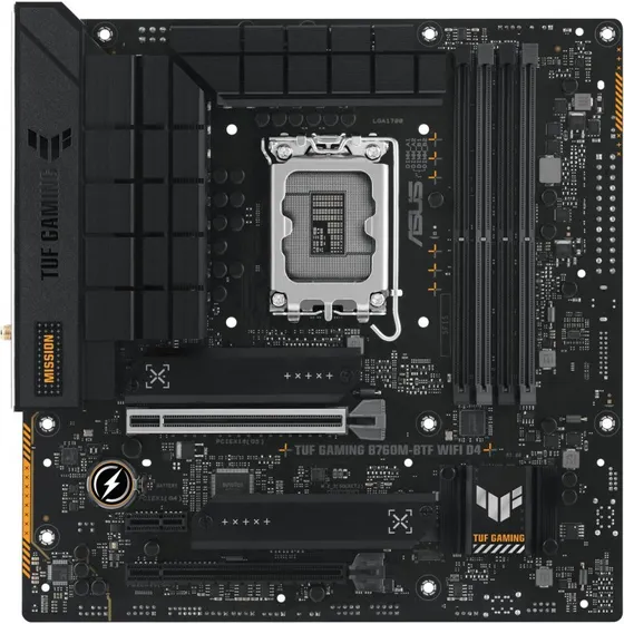 ASUS TUF Gaming B760M-BTF WiFi D4 (mATX, LGA1700, DDR4)