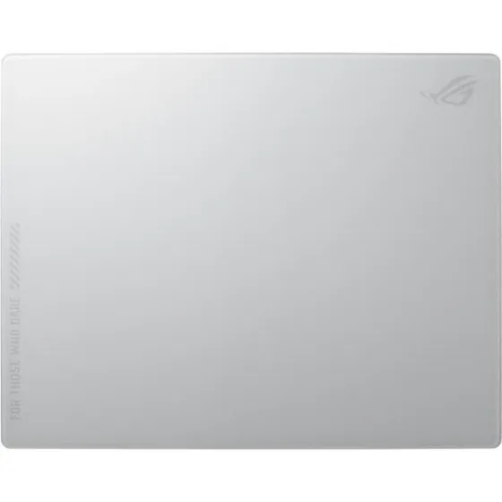 ASUS ROG Moonstone Ace L - Hvid hærdet glas musemåtte