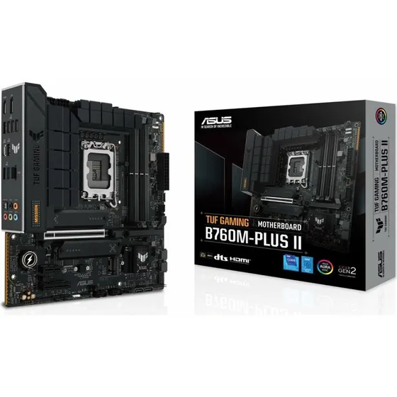 ASUS TUF Gaming B760M-PLUS II LGA1700 mATX (DDR5)