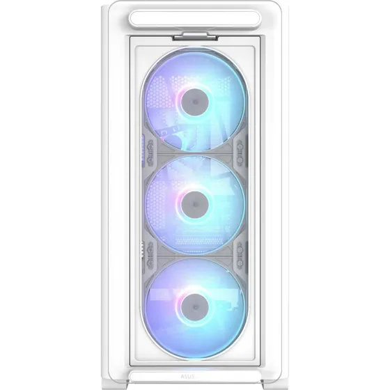 ASUS A23 PLUS Miditower mATX kabinet, hvid (hrdet glas)