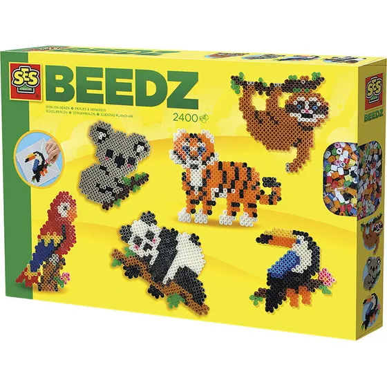 SES Creative Perlepladesæt – Junglen (2400 perler)