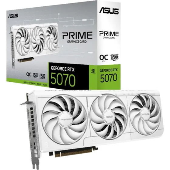 ASUS PRIME GeForce RTX 5070 OC White 12GB
