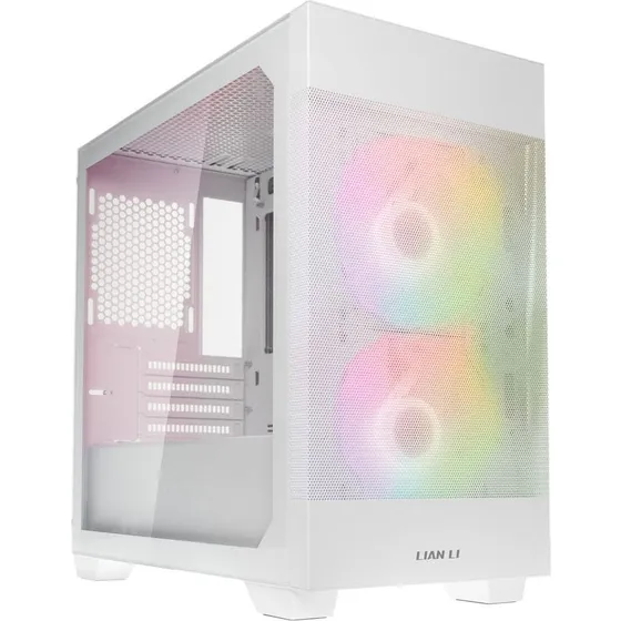 Lian Li LANCOOL 205M Mesh Snow  Micro ATX Kabinet