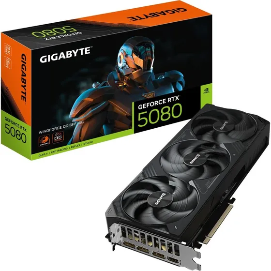 Gigabyte GeForce RTX 5080 WINDFORCE 3X OC SFF 16GB