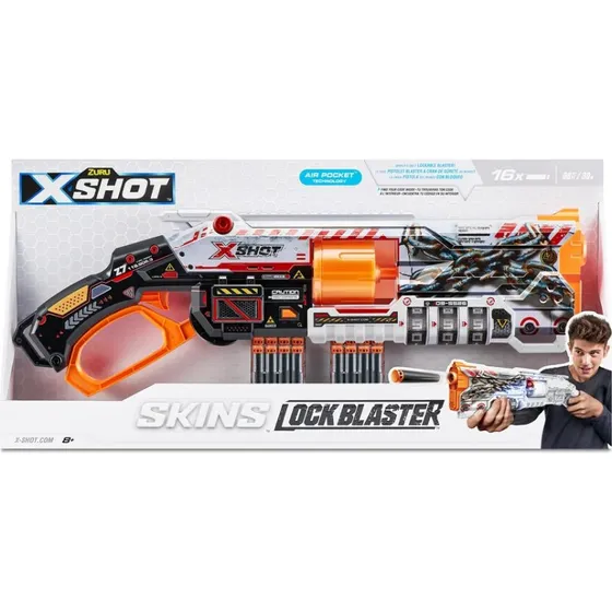X-Shot Skins Lock Blaster (låsbart)