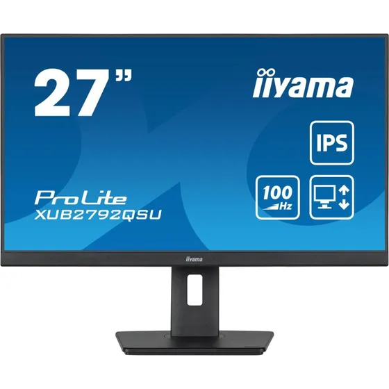 iiyama ProLite XUB2792QSU 27" 2K (2560x1440) 100Hz IPS