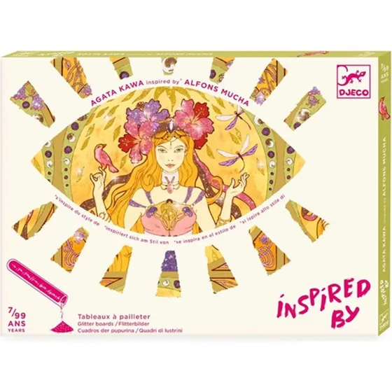 Djeco Kreativ Æske - Glitter Divine