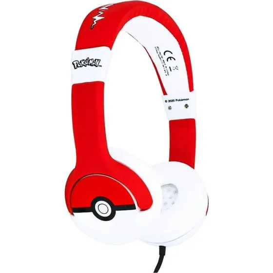 POKEMON Hretelefoner Junior On-Ear 85 dB Pokeball