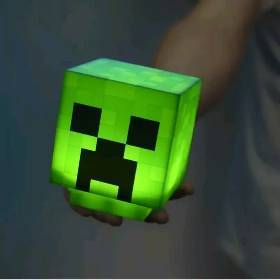 Paladone Minecraft Creeper-lys 11 cm (batteridrevet)