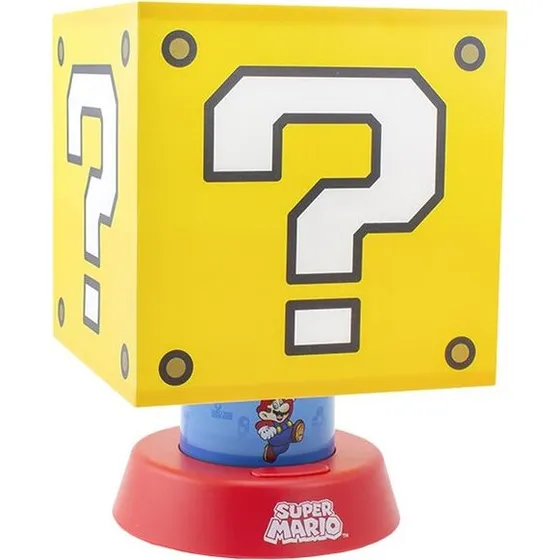 Paladone Super Mario ?-blok lampe 26 cm