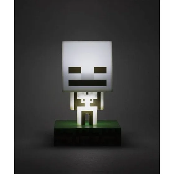 Paladone Minecraft Skeleton Icon Light - Natlampe (ca. 10 cm)