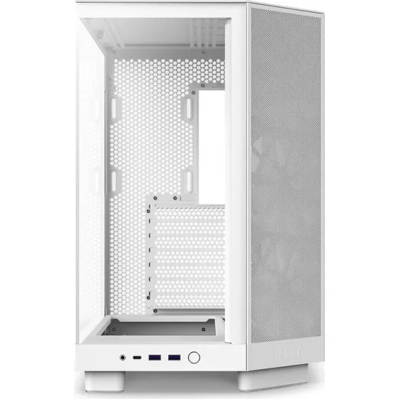 NZXT H6 Flow Mid Tower ATX  Mat Hvid