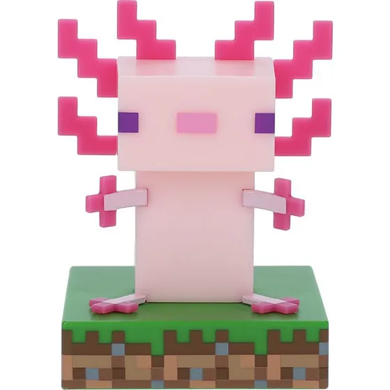Minecraft Icons Lampe - Axolotl 12 cm