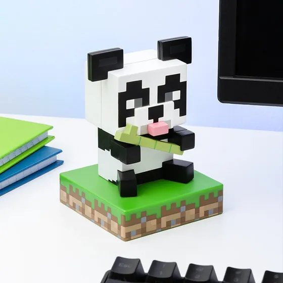 Minecraft Panda Icon Lampe 11 cm