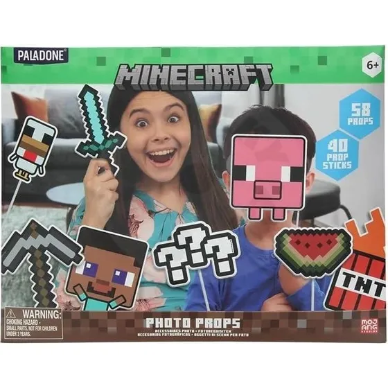 Paladone Minecraft Photo Props Bumper Pack (58 stk)