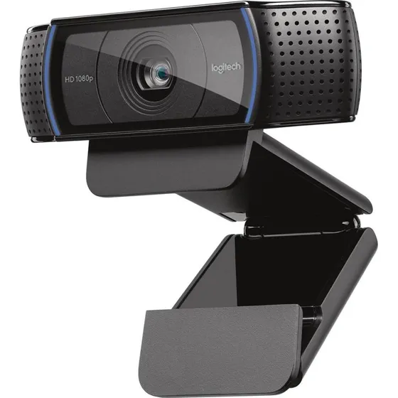 Logitech C920 Pro HD webcam 1080p - sort