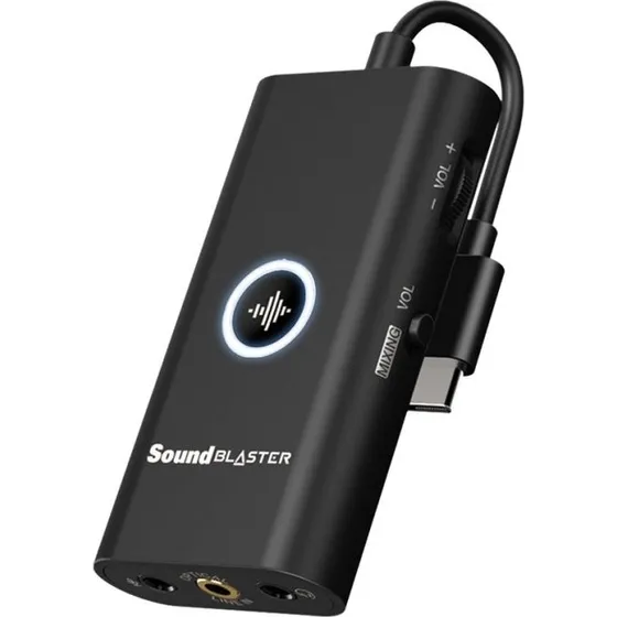 Creative Sound Blaster G3 USB-C brbart gaming DAC lydkort