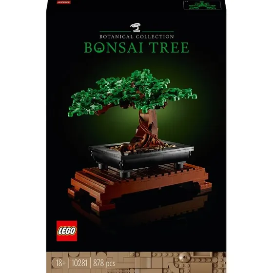 LEGO 10281 Bonsaitr  grn/lyserd, 878 dele
