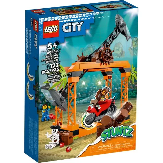 LEGO City 60342 Stuntudfordring med hajangreb