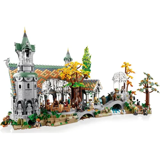 LEGO Icons 10316 Ringenes Herre: Kløvedal (Rivendell) - 6.167 dele