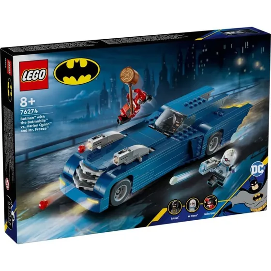 LEGO DC 76274 Batmobile mod Harley Quinn & Mr. Freeze (435 dele)