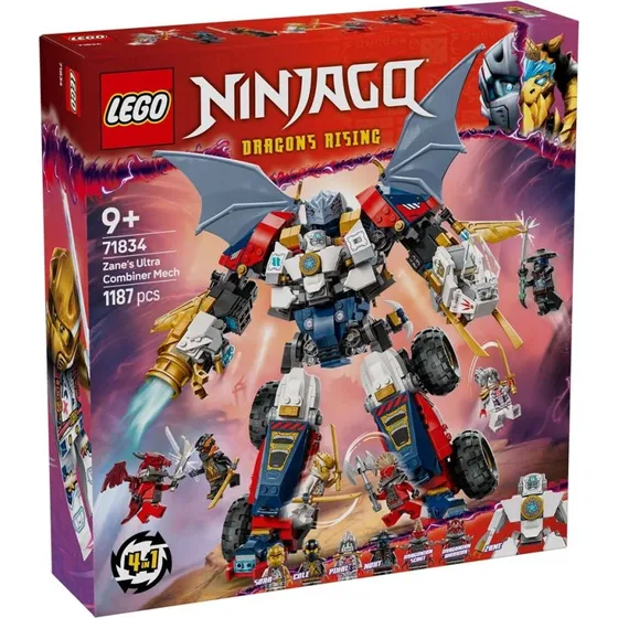 LEGO NINJAGO Zanes ultrakombirobot 71834 - 1187 dele