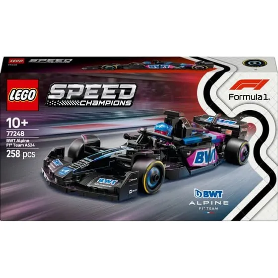 LEGO Speed Champions 77248 – BWT Alpine F1 Team A524 racerbil