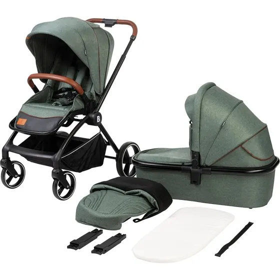 BabyTrold Alex 2-i-1 duovogn, Forest