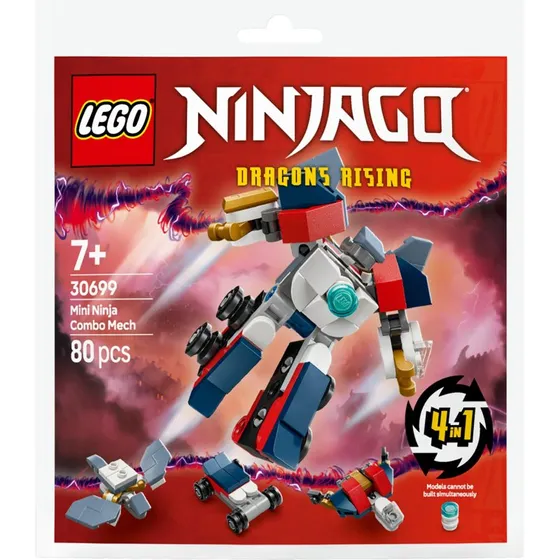 LEGO 30699 Ninjago Mini Combi Mech  80 dele (6+ r)
