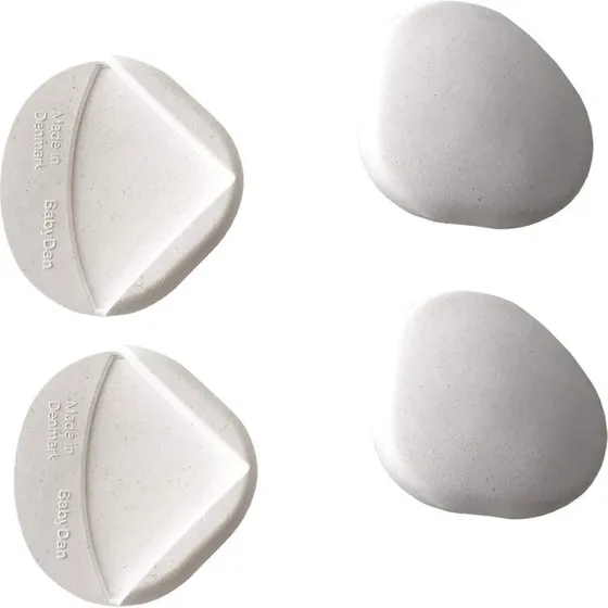 BabyDan Hjørnebeskytter Hvid, 4 stk