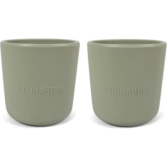Filibabba Silikonekop - Grn (mellem)