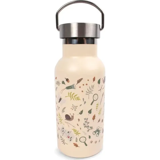 Filibabba Little Wonders drikkeflaske 350 ml (rustfrit stl, hvid)