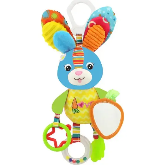 Happy Baby Kaninophng Bl - aktivitetskanin til barnevogn