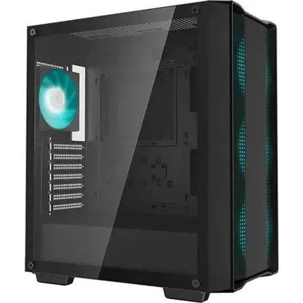 DeepCool CC560 V2 Mid Tower kabinet, hærdet glas, sort