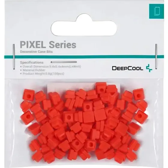 DeepCool PIXEL RD Case Bits - 100 rde gummibits