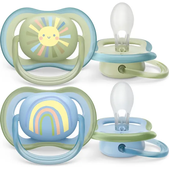 Philips Avent SCF085/58 Ultra Air sutte 0-6 mdr 2-pak, sol