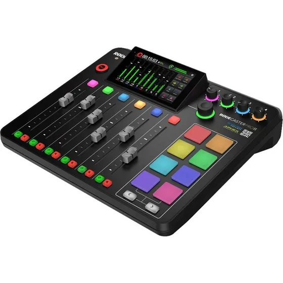 RDE RDECaster Pro II  Podcast-mixer, sort