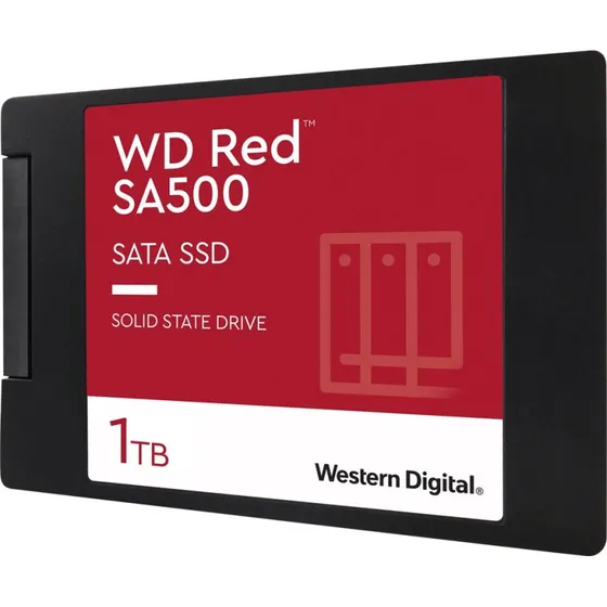 WD Red SA500 NAS SATA SSD 1TB (2,5" SATA-600)