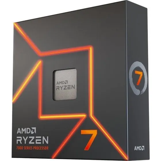 AMD Ryzen 7 7700X 4,5 GHz, 32 MB L3 (AM5, uden kler)
