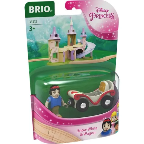 BRIO Disney Princess Snehvide med vogn